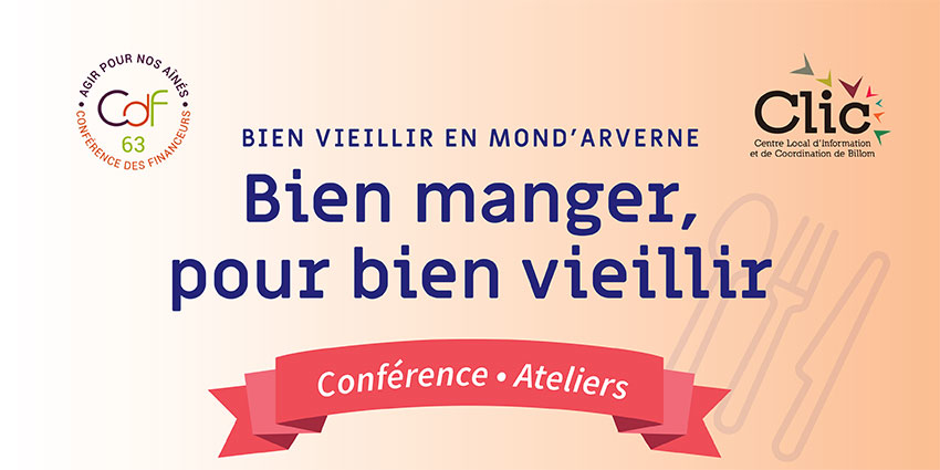 Conférence « Bien manger, pour bien vieillir »