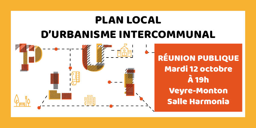 Réunion publique : Plan Local d’urbanisme intercommunal