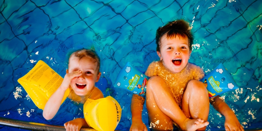 Piscine en fête