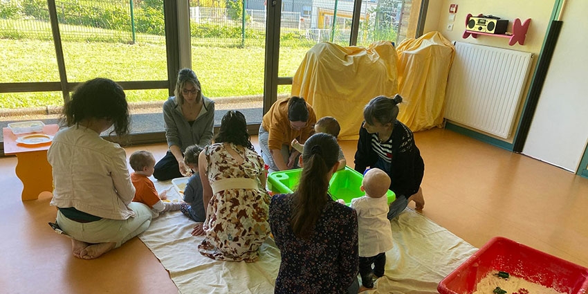 Relais petite enfance : afterwork « matières en folie »