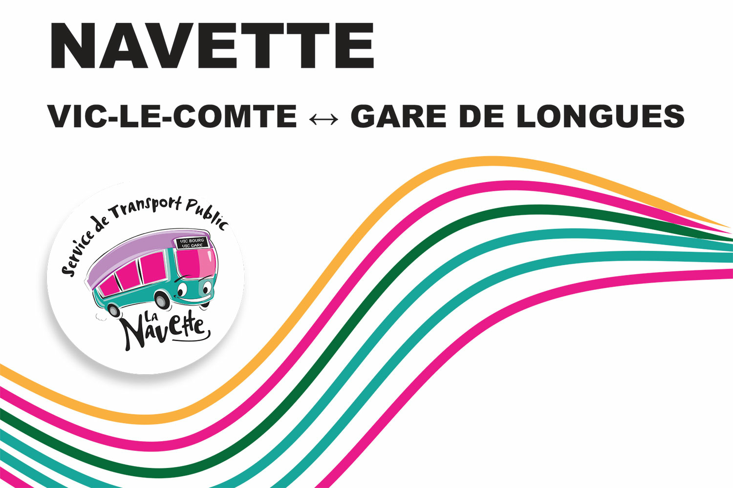 Reprise de la navette : Vic-le-Comte ↔ Gare de Longues !
