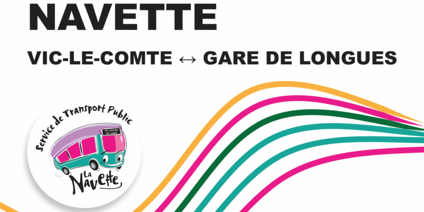 Reprise de la navette : Vic-le-Comte ↔ Gare de Longues !
